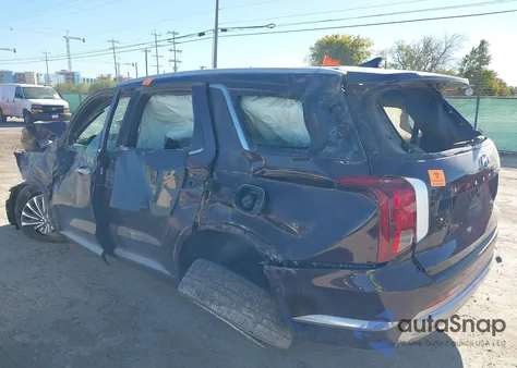 2024 Hyundai Palisade Calligraphy из США, поврежденный, VIN KM8R7DGE5RU745694